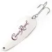 Vintage  Worth Crown Royal, 1/2oz White Pearl / Nickel fishing spoon #12170