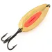Vintage   Blue Fox Pixee UV, 3/4oz Gold / Pink fishing spoon #12185