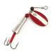 Vintage  Eppinger Dardevle Osprey Notangle Spinner, 3/16oz Red / White / Nickel spinning lure #12200