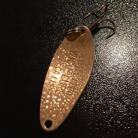 Vintage Seneca Little Cleo Crystal, 1/4oz Crystal fishing spoon #16264