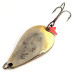 Vintage  Acme K.O. Wobbler, 3/4oz Green / Nickel / Gold fishing spoon #12244