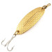 Vintage   Williams Wabler, 2/3oz Hammered Gold fishing spoon #12284