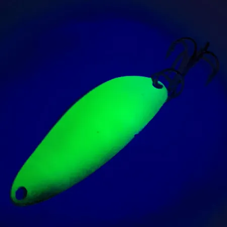 Vintage Seneca Little Cleo (Hula Girl) UV trolling spoon, 1/8oz fishing spoon #12310