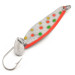 Vintage  Luhr Jensen Needlefish 2 UV, 3/32oz Nickel / Rainbow Trout fishing spoon #12323