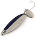 Vintage  Luhr Jensen Needlefish 1, 1/16oz Nickel / Blue fishing spoon #12324