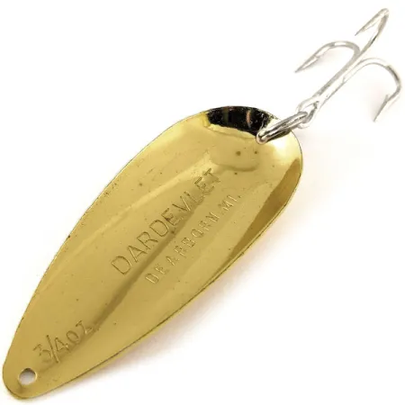 Vintage Eppinger Dardevle Dardevlet , 3/4oz Five of Diamonds
 fishing spoon #12338