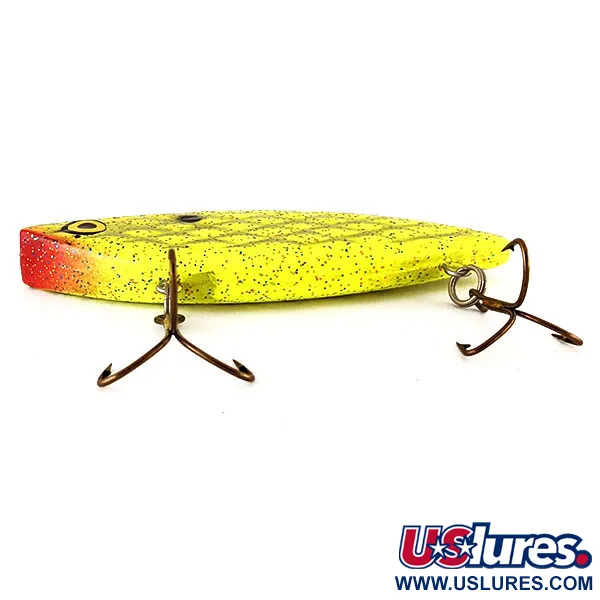 Vintage Strike King Diamond Shad UV, 1/2oz Chartreuse fishing lure #12358