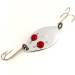 Vintage  Eppinger Red Eye junior, 1/2oz Nickel / Red Eyes fishing spoon #12364