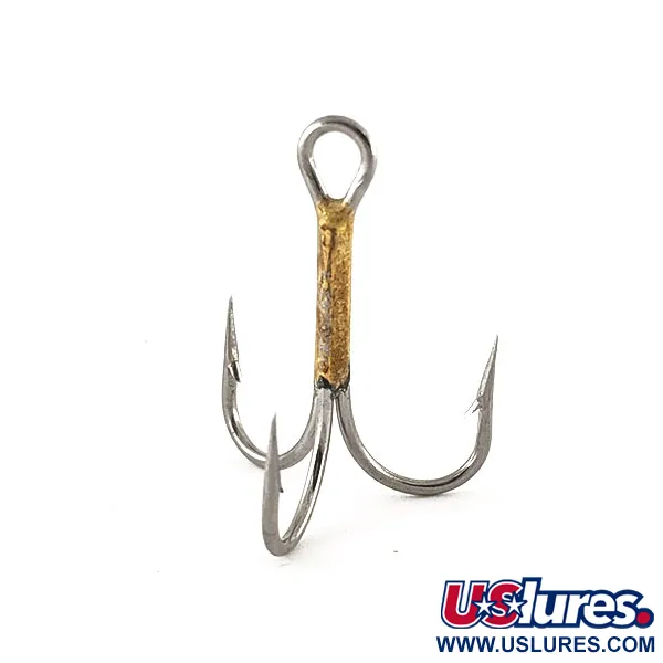 Treble Hook Eagle Claw #3 LM874, Gold / Nickel fishing #12384