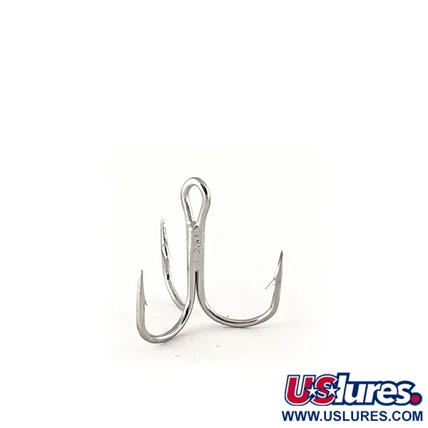   Treble Hook Mustad #6 35657,  Nickel fishing #12386