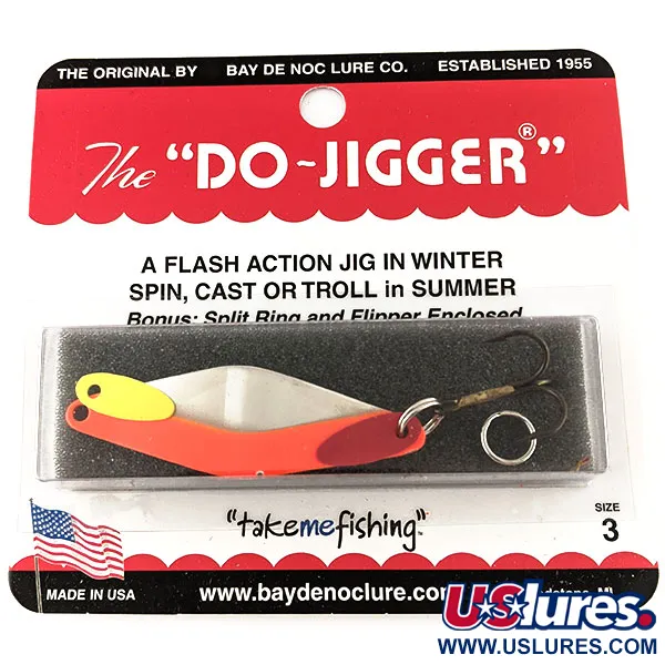   Bay de Noc Do-Jigger 3 UV, 1/3oz  fishing spoon #16190