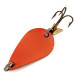 Vintage  Acme K.O. Wobbler, 1/4oz Gold / Orange fishing spoon #12413