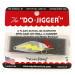   Bay de Noc Do-Jigger #3 UV, 1/3oz Nickel / Chartreuse fishing spoon #12438