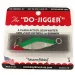   Bay de Noc Do-Jigger #3, 1/3oz Nickel / Green fishing spoon #12439