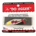   Bay de Noc Do-Jigger #3, 1/3oz Nickel / Red fishing spoon #12443