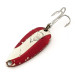 Vintage  Eppinger Dardevle Midget, 3/16oz Red / White / Nickel fishing spoon #12453