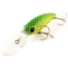 Vintage   Cotton Cordell Deep Minnow UV, 1/4oz Chartreuse fishing lure #12459