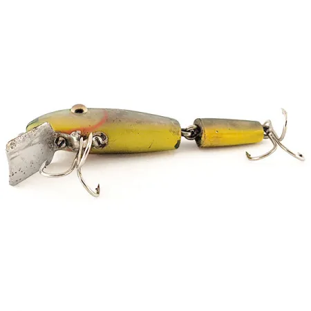 Vintage Kmart Kresge #370, 1/4oz Yellow / Green fishing lure #12464