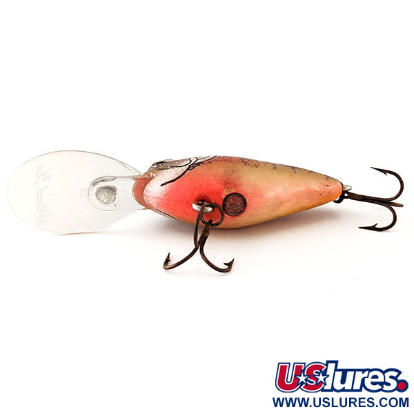 Vintage Lazy Ike Natural Ike, 1/3oz Perch fishing lure #12465