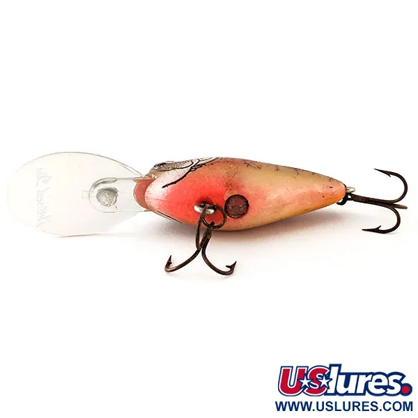 Vintage  Lazy Ike Natural Ike, 1/3oz Perch fishing lure #12465