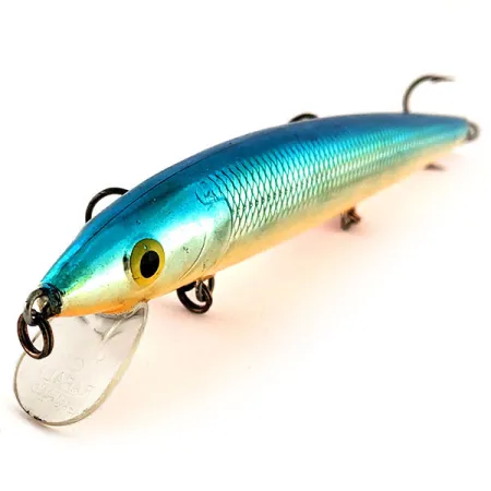 Vintage Rapala Husky Jerk HJ 14, 2/3oz fishing lure #12468