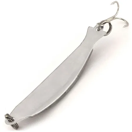 Vintage Salm The Killer Red Abalone Pearl Minnow, 1/4oz Red / Nickel fishing spoon #12477