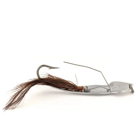 Vintage Tony Accetta Pet Spoon 15, 1/2oz Nickel fishing spoon #12478