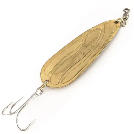 Vintage Lucky Strike Spoon, 1oz Gold fishing spoon #12479
