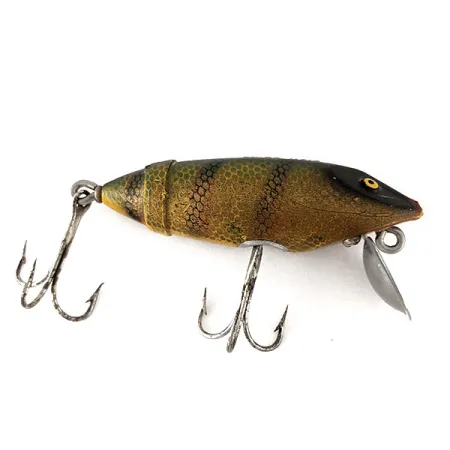 Vintage South Bend Fish Obite, 2/5oz Perch fishing lure #12481