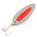 Vintage   Blue Fox Pixee UV, 1/4oz Hammered Nickel / Red fishing spoon #12485