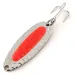 Vintage   Blue Fox Pixee UV, 1/4oz Hammered Nickel / Red fishing spoon #12485