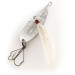 Vintage   Johnson Silver Minnow Triple Hook, 1/4oz Silver fishing spoon #12489