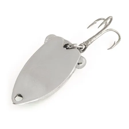 Vintage Fish Itt First Lure Double Dancer , 1/4oz Green / Nickel fishing spoon #12500