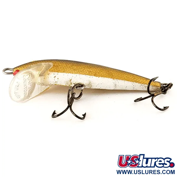 Vintage Rapala Countdown S7, 1/4oz G (Gold) fishing lure #12501