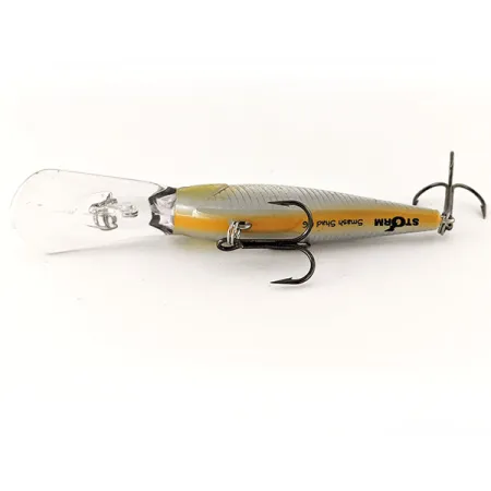 Vintage Storm Smash Shad, 1/4oz Gold / Silver fishing lure #12506