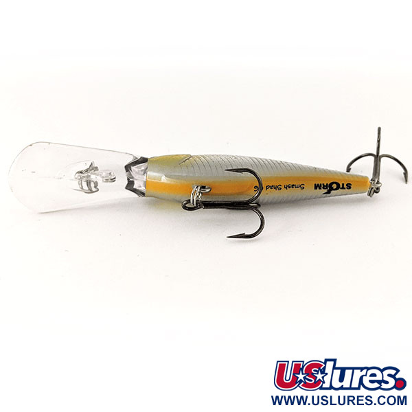 Vintage   Storm Smash Shad, 1/4oz Gold / Silver fishing lure #12506