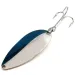 Vintage   Acme Little Cleo, 3/4oz Nickel / Blue fishing spoon #12508