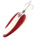 Vintage  Eppinger Dardevle Dardevlet , 3/4oz Red / White / Nickel fishing spoon #12511