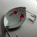 Vintage  Eppinger Red Eye junior, 1/2oz White / Red fishing spoon #12524