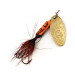 Vintage  Yakima Bait Worden’s Original Rooster Tail, 1/8oz Gold spinning lure #12537