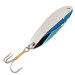 Vintage  Acme Kastmaster, 3/4oz Nickel / Blue fishing spoon #12558