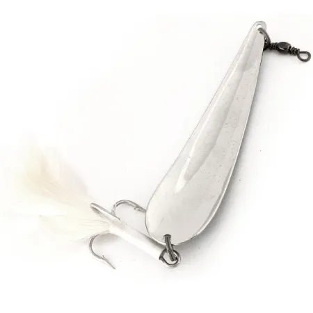 Panther Martin Sarda “Como” con Penna , 2/3oz Nickel / Blue fishing spoon #12559