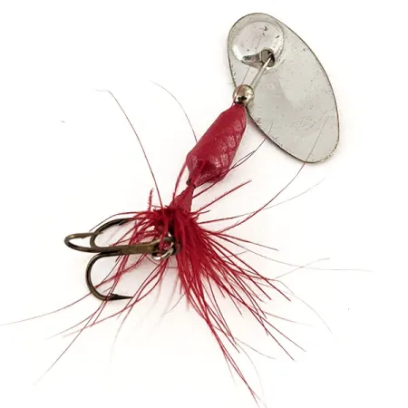 Vintage Yakima Bait Vibric Rooster Tail, 1/16oz Red spinning lure #12567