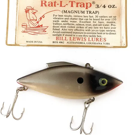 Bill Lewis Rat-L-Trap, 3/4oz MG 05 fishing lure #12570