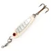 Vintage  Other Bubba-Baits Zig Zag Spoon Jig Lure, 1/4oz White fishing spoon #12573