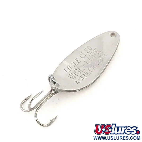 Vintage   Little Cleo Seneca Glow, 1/4oz  fishing spoon #12593