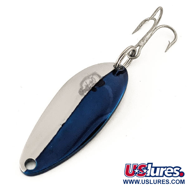  Eppinger Dardevle Devle Dog 5200, 1/4oz Nickel / Blue fishing spoon #12652
