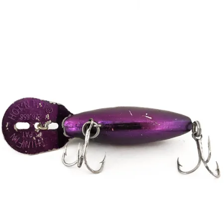 Vintage Storm Hot'N'Tot Thin Fin, 1/4oz Purple fishing lure #12659