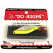   Bay de Noc Do-Jigger #3 UV, 1/3oz Nickel / Yellow fishing spoon #12672