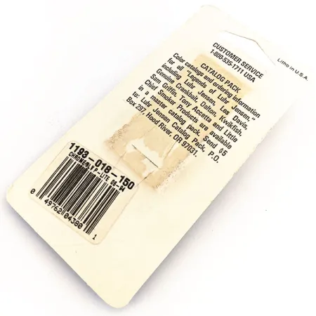 Luhr Jensen Hus-lure, 1/8oz Nickel fishing spoon #15643